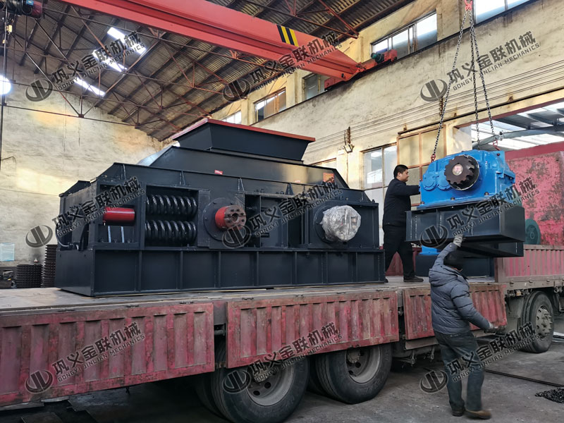時產100噸對輥制砂機參數是多少，有哪些部分組成