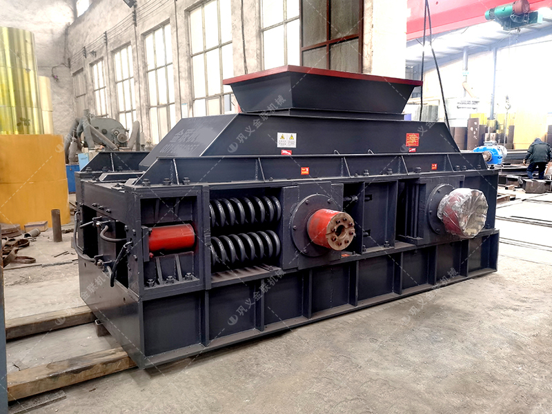 2PG1500X800大型對(duì)輥破碎機(jī)發(fā)貨圖片_發(fā)往陜西漢中_破碎石英砂