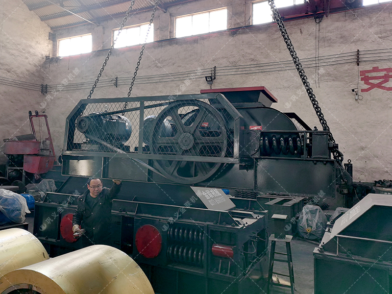 2PGC400X400雙齒輥破碎機發(fā)貨圖片_發(fā)往新疆伊犁_破碎煤