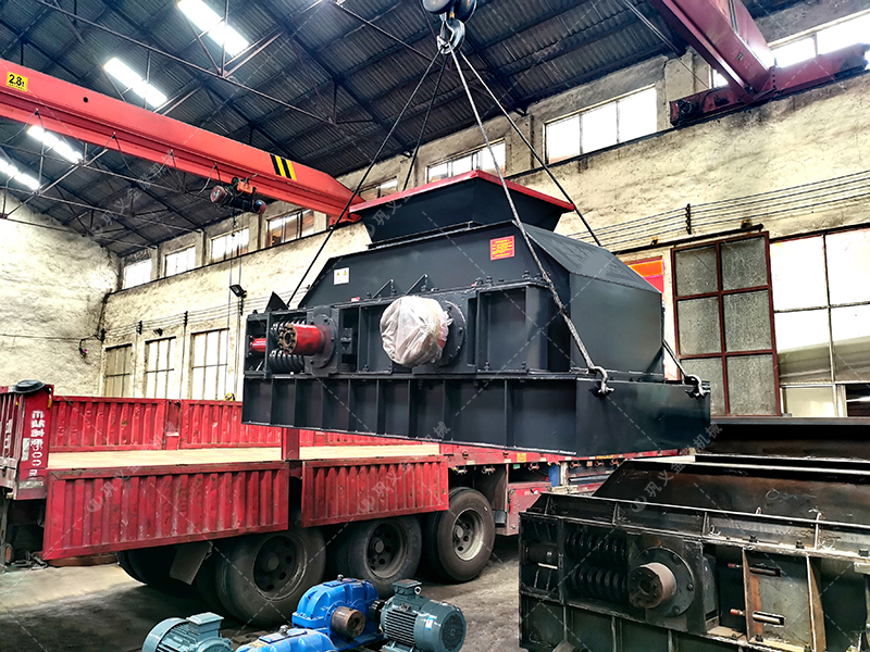 大理石下腳料制砂機-對輥制砂機廠家哪家好？