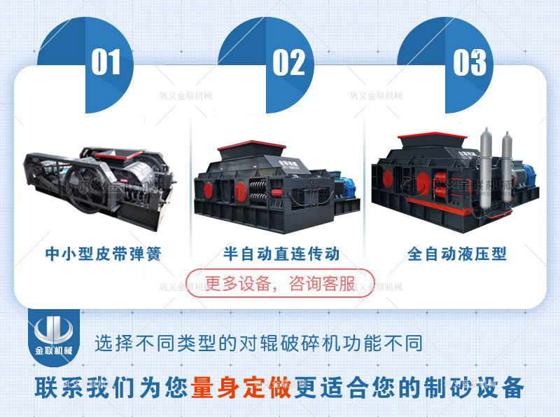 對(duì)輥破碎機(jī)分類(lèi)